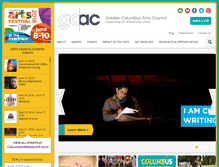 Tablet Screenshot of gcac.org