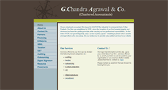 Desktop Screenshot of gcac.in